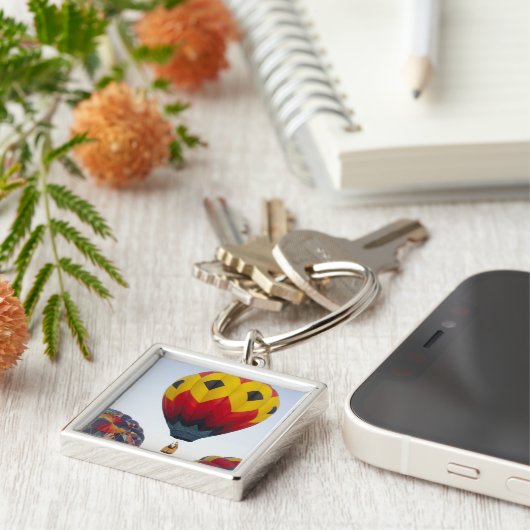 Heißluftballons starten schlüsselanhänger (Seite)