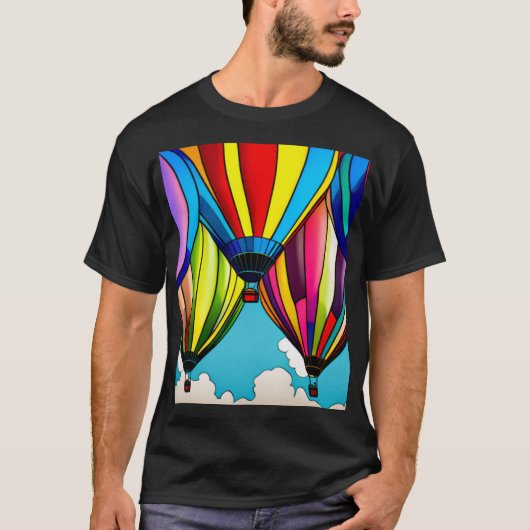 Heißluftballons T-Shirt (Vorderseite)