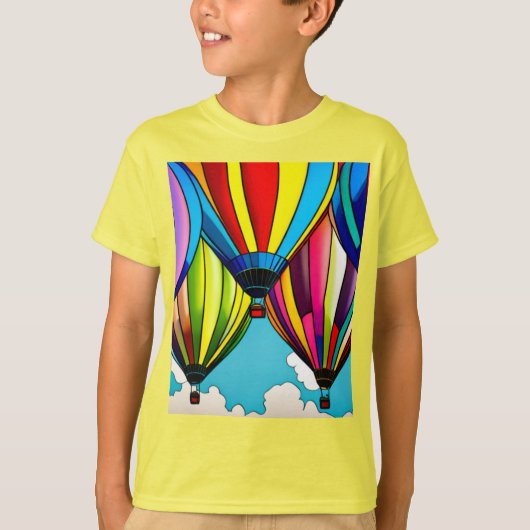 Heißluftballons T-Shirt (Vorderseite)