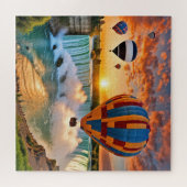 Heißluftballons über den Niagarafällen Puzzle (Horizontal)