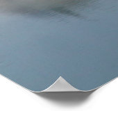 Heißluftballons über einem See, NZ Poster (Ecke)