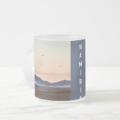 Heißluftballons über Sossusvlei Mattglastasse (Vorderseite Links)