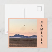Heißluftballons über Sossusvlei Postkarte (Vorne/Hinten)