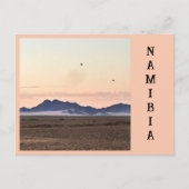Heißluftballons über Sossusvlei Postkarte (Vorderseite)