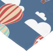 Heißluftballons und Wolkenabenteuer Großer Tischläufer (Ecke)