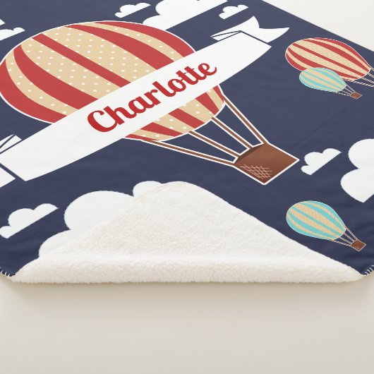 Heißluftballons und Wolkenabenteuer Sherpadecke (3/4)