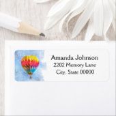 Heißluftballons Wasserfarbe (Insitu)