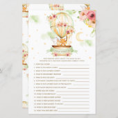 Heißluftballontiere, die Mommy Best Game kennen (Vorne/Hinten)