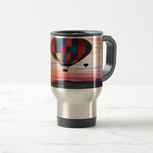 Heißluftfahrt Reisebecher (VorderseiteRechts)