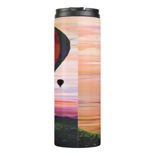 Heißluftfahrt Thermosbecher (Rückseite)