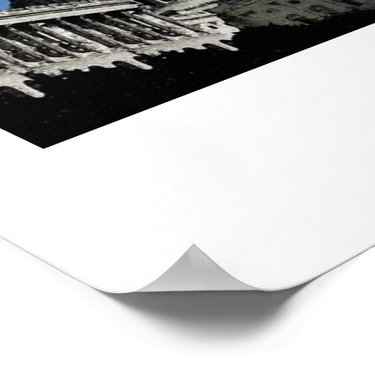 Heißluftgebläse Poster (Ecke)