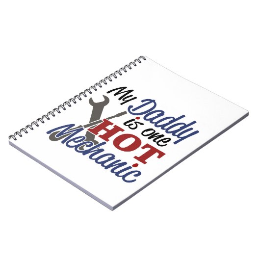 Heißmechanischer Vater Notizblock (Linke Seite)