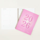 Heißrosa Aura Big Year Planer (Anzeige)