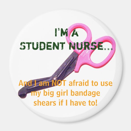 Heissrosa Bandscheren Magnet (Vorne)