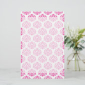 Heißrosa Dambe Briefpapier (Stehend Vorderseite)