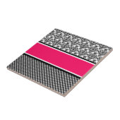 heißrosa Dambe Fliese (Seite)