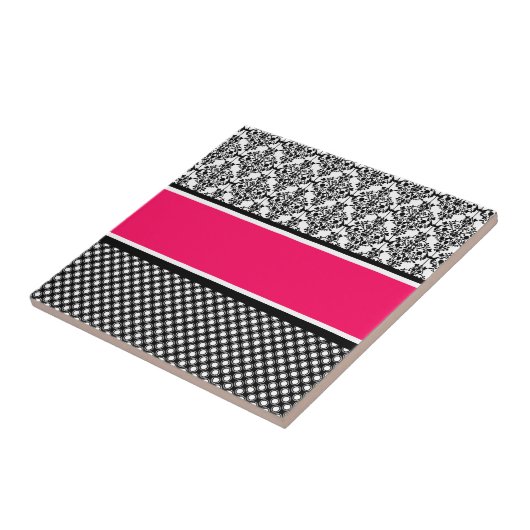 heißrosa Dambe Fliese (Seite)