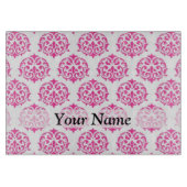 Heißrosa Dambe Schneidebrett (Vorderseite)