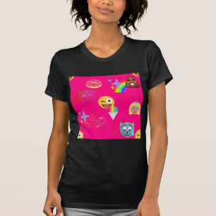 heißrosa Emoji T-Shirt