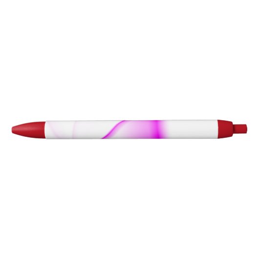 Heißrosa Linien Kugelschreiber (Vorderseite)