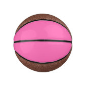 Heißrosa Mini Basketball (Vorderseite)