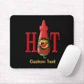 Heißsauce-Flaschen-Mauspad Mousepad (Mit Mouse)