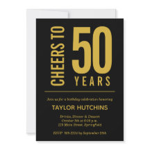 Heißt auf 50 Jahre Schwarz und Gold Geburtstag