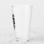 Heißt bis 30 Jahre schwarze Script Typografie Glas (Links)