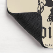 Heißt du überhaupt? - Funny Novelty Shakespeare Mousepad (Ecke)