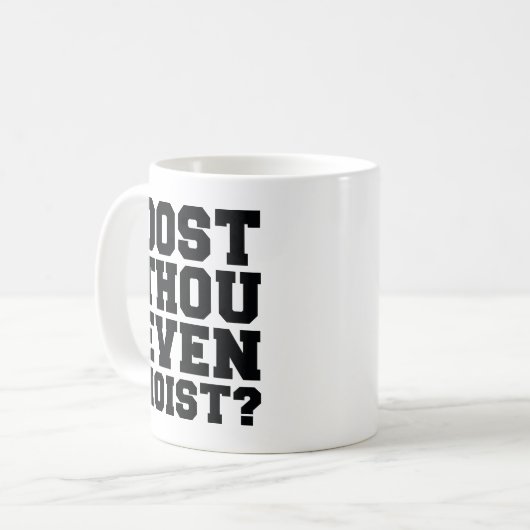Heißt du überhaupt? kaffeetasse (Vorderseite Links)