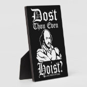 Heißt du überhaupt? - Shakespeare Fotoplatte (Seite)