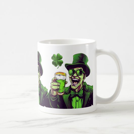 "Heißt St. Patricks Geist!" Kaffeetasse (Rechts)