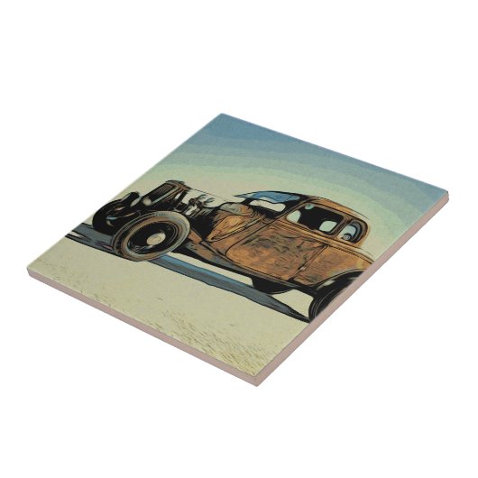 Heißwagen Fliese (Seite)