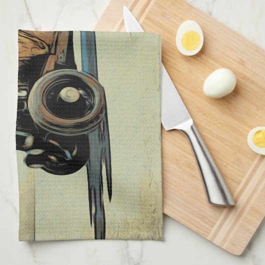 Heißwagen Handtuch (Viertel Falte)