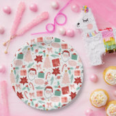 Heiterkeit | Frohe Weihnachts-Teller Pappteller (Party)