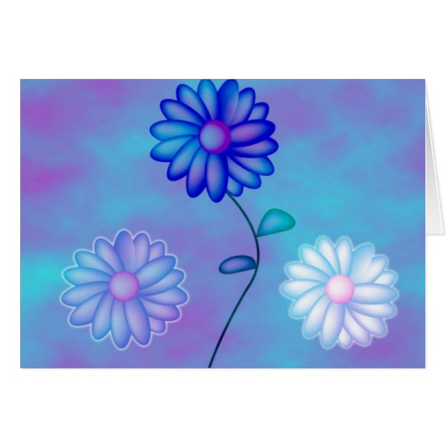 Heitre Blumen (Vorderseite (Horizontal))