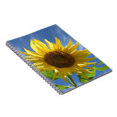 Heitre Sonnenblume Notizblock (Rechte Seite)