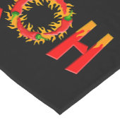 HEIZEN KURZER TISCHLÄUFER (Ecke)