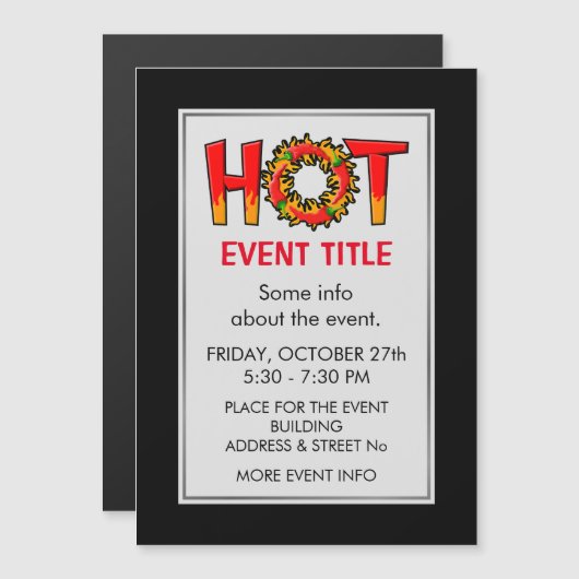 HEIZEN MAGNETKARTE (Vorne/Hinten)