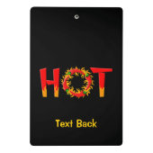 HEIZEN MINI KLEMMBRETT (Rückseite)