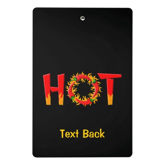 HEIZEN MINI KLEMMBRETT (Rückseite)