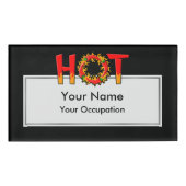 HEIZEN NAMENSCHILD (Vorderseite)