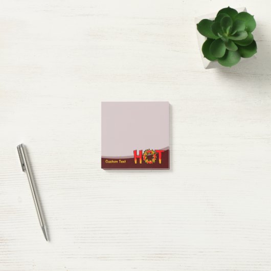 HEIZEN POST-IT KLEBEZETTEL (Büro)