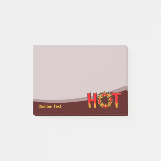 HEIZEN POST-IT KLEBEZETTEL (Vorderseite)