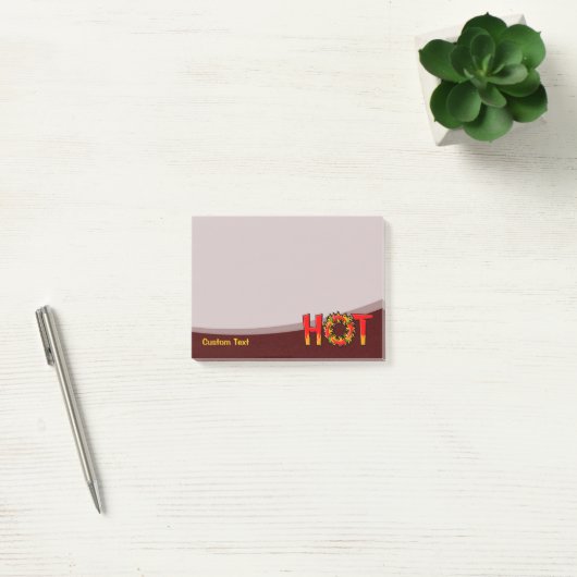 HEIZEN POST-IT KLEBEZETTEL (Büro)