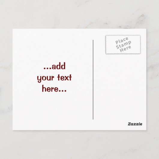 HEIZEN POSTKARTE (Rückseite)