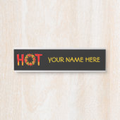 HEIZEN TÜRSCHILD (Vorderseite )