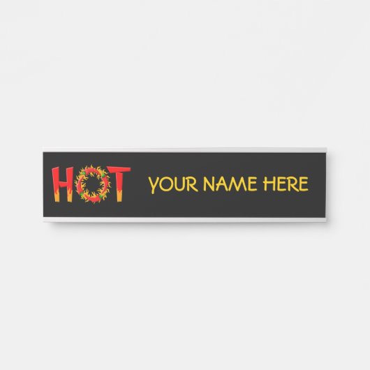 HEIZEN TÜRSCHILD (Vorderseite )