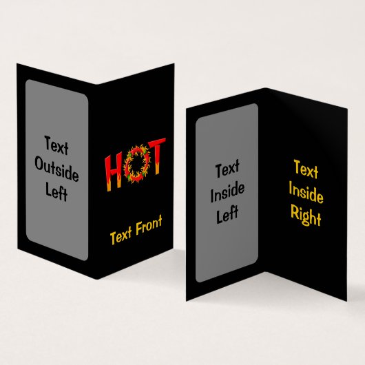 HEIZEN VISITENKARTEN (Innenseite und Außenseite)