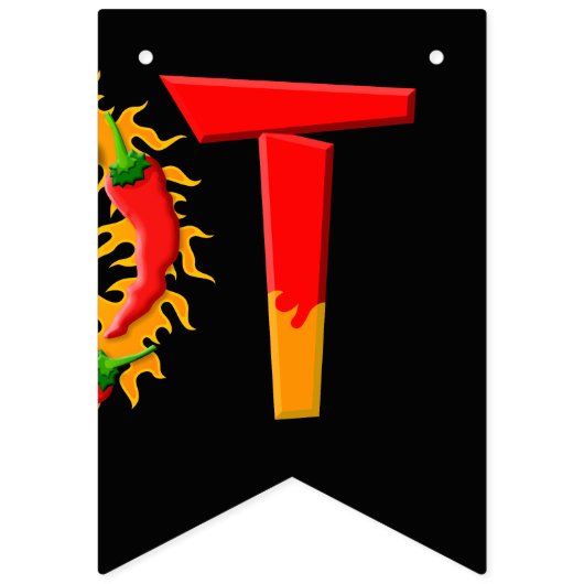 HEIZEN WIMPELKETTE (Dritte Fahne)